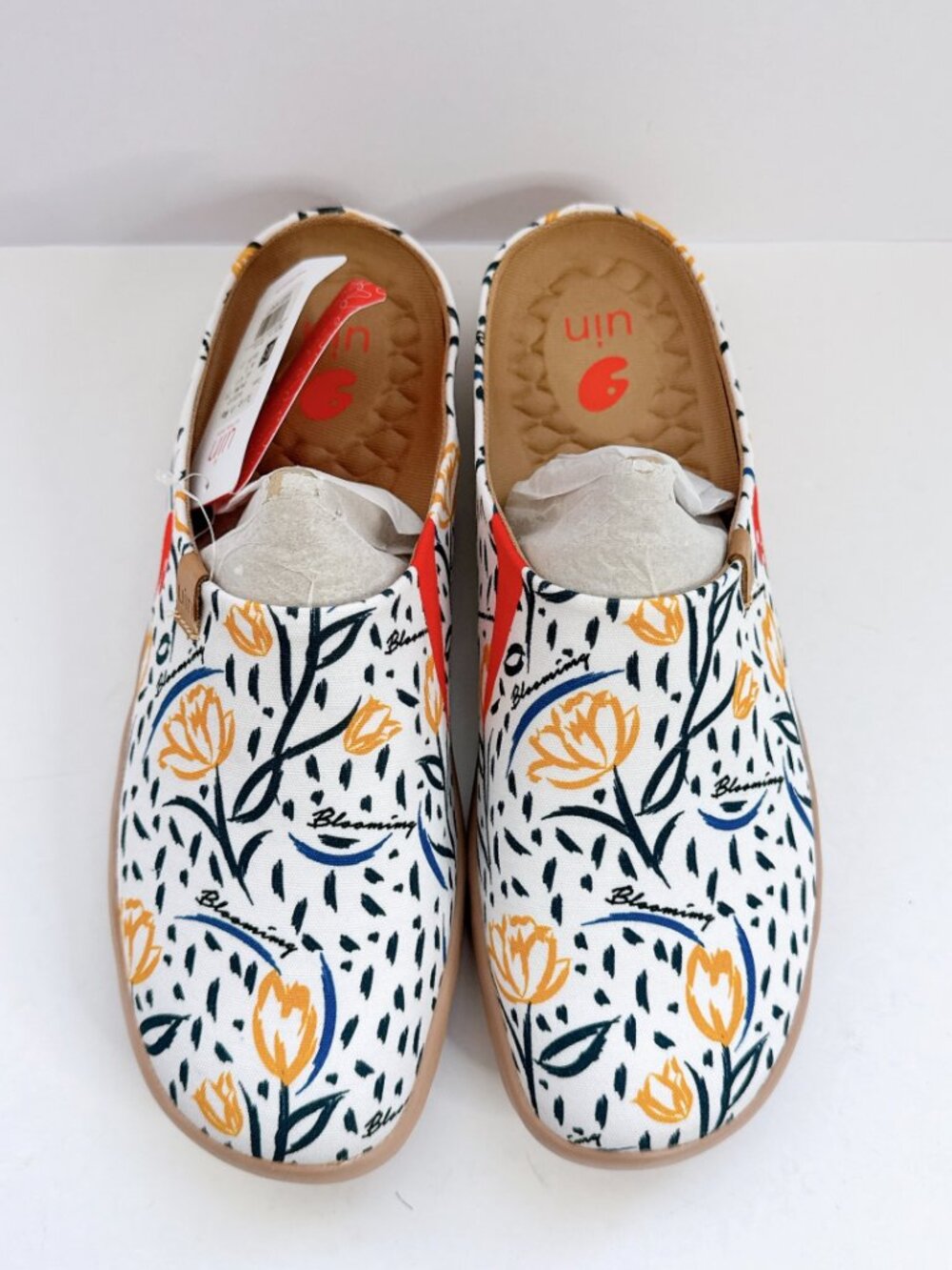 UIN Womens Slipper Shoes Mule Size 10.5 Tulip in May